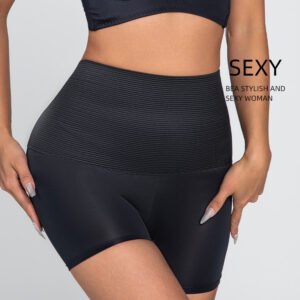 Pure Color Seamless Boxers Without Curling Shaping Pants Body Shaping And Hip Lifting