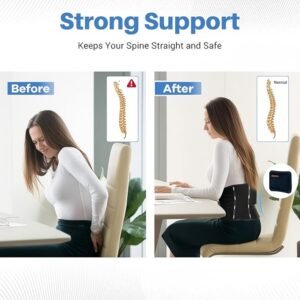 Ultimate Back Brace for Lower Back Pain Relief - Support & Comfort