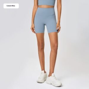 Yoga Shorts Naked Women Feeling No Embarrassment Line Tight Exercise Shorts