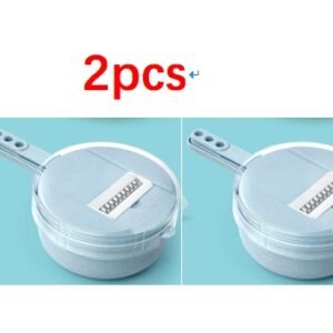 8-in-1 Mandoline Slicer & Vegetable Cutter - Versatile Kitchen Accessories for Easy Peeling, Grating, and Slicing