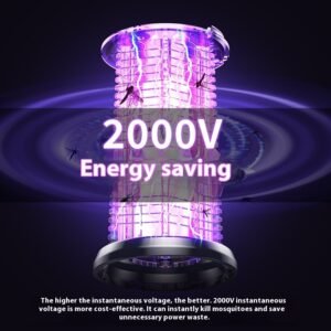 2in1 Mosquito Killer Lamp Electric Fly Catcher USB Rechargeable Electric Mosquito Swatter Electric Fly Trap With Night Light S0S Emergency Light Mosquito Killer Terrace Camping