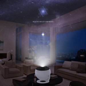 Galaxy Projector Night Light - 360° Rotating Starry Sky Lamp for Kids' Bedrooms | Perfect Valentine's Day & Wedding Gift