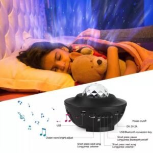 USB Control Music Player LED Night Light - Enhance Your Space with Colorful Sound and Ambiance