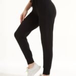 Sweatpants - Cropped New Solid Black