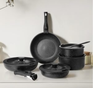 12 POTS And Pans Set, Non-stick Kitchen Cookware Set