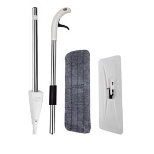 Spray Mop For Floor Cleaning 5 Reusable Microfibre Pads Water Bottle Tank UK