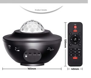 USB Control Music Player LED Night Light - Enhance Your Space with Colorful Sound and Ambiance