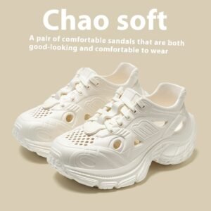 Stylish Women's Hole Casual Sneakers - Comfortable Outdoor Sandals for Every Adventure