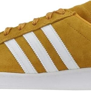 adidas Campus ADV Tactile Yellow F17/Footwear White/Gold Metallic Men's 9.5, Women's 10.5 Medium