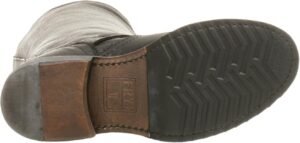 Frye Women's Melissa Belted Tall Knee High Boot, Black - 6M