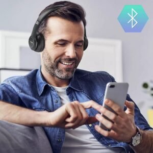 P47 Foldable Wireless Bluetooth Stereo FM Over Ear Headphones