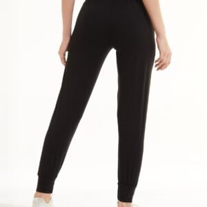 Sweatpants - Cropped New Solid Black