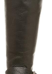 Frye Women's Melissa Belted Tall Knee High Boot, Black - 6M