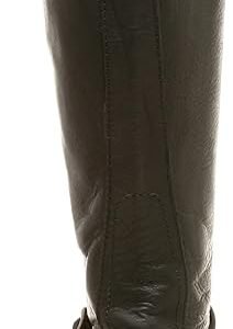 Frye Women's Melissa Belted Tall Knee High Boot, Black - 6M