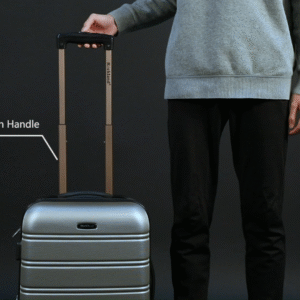 Rockland Melbourne Hardside Expandable Spinner Wheel Luggage, Black, Carry-On 20-Inch