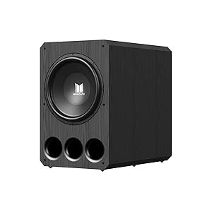 Monolith Powered Subwoofer - 15 Inch with 1,000 Watt Amplifier, THX Certified, Ideal for Professional Studio and Home Theater