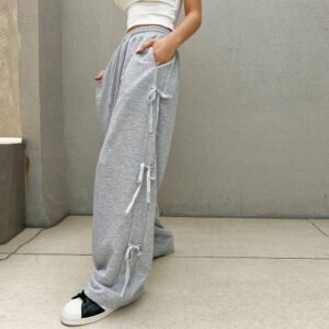 Loose Casual Pants High Waist Long Skateboarding Pants