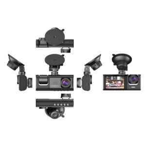 1080P Dual Lens Car Dash Cam Recorder G Sensor DVR Front And Rear Camera Video