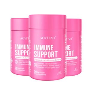 Natural Herbal Immune Defense Immunity Vitamins Supplement Booster And Mushroom Supplement With Lion's Mane, Reishi, Chaga, Cordyceps, Turkey Tail & More