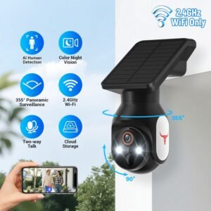 6300a399-d263-4528-b29e-645e9b065ca4.jpg Home Security Monitoring Wireless Solar Battery Camera