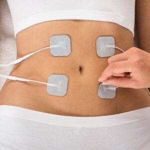 4Pcs Reusable Self Adhesive Replacement Electrode Pads For TENS EMS Unit Muscle Relieve Electrode Pads
