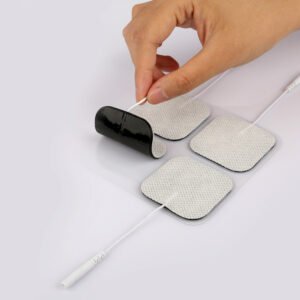 4Pcs Reusable Self Adhesive Replacement Electrode Pads For TENS EMS Unit Muscle Relieve Electrode Pads