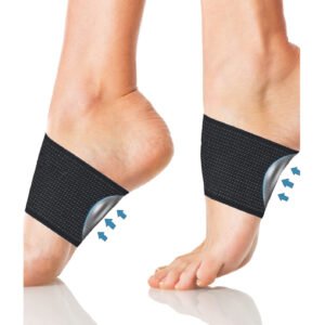Men's And Women's Flat Foot Bow Support Heart Pad Elastic Arch Support Elastic Foot Bandage Cover