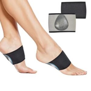 Men's And Women's Flat Foot Bow Support Heart Pad Elastic Arch Support Elastic Foot Bandage Cover