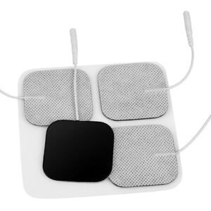 4Pcs Reusable Self Adhesive Replacement Electrode Pads For TENS EMS Unit Muscle Relieve Electrode Pads