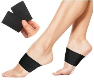 Men's And Women's Flat Foot Bow Support Heart Pad Elastic Arch Support Elastic Foot Bandage Cover