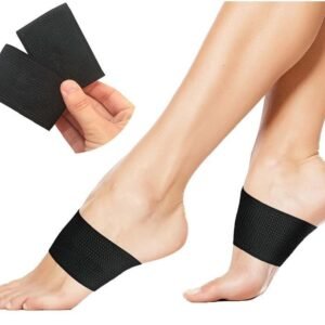 Men's And Women's Flat Foot Bow Support Heart Pad Elastic Arch Support Elastic Foot Bandage Cover