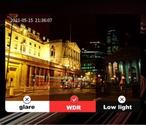 Car Dual Lens Dash Cam HD 1080P Front Rear Inside Video Recorder Camera G-Sensor