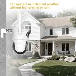 Dual Eye Gun Ball Linkage Monitoring Camera, Panoramic&detail Dual Camera, High-definition Security More Comprehensive