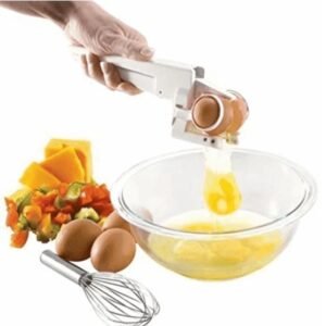 Egg Shell Cracker Handheld Plastic Egg Breaker Egg Opener Creative Egg Separator Tool Kitchen Gadgets