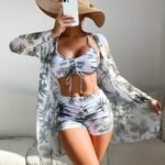 Women's Three-piece Casual Swimsuit P507-06
